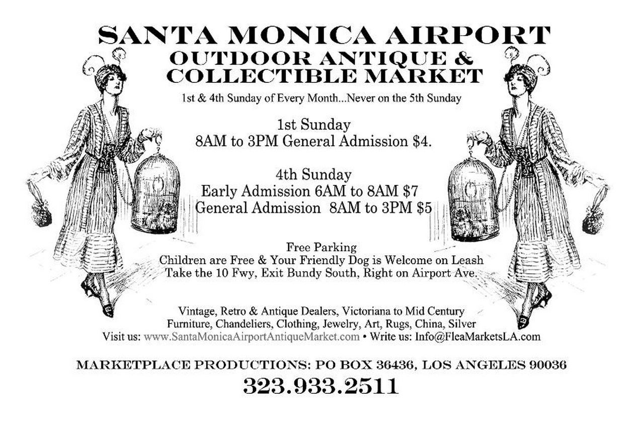 Santa Monica Airport Antique Market