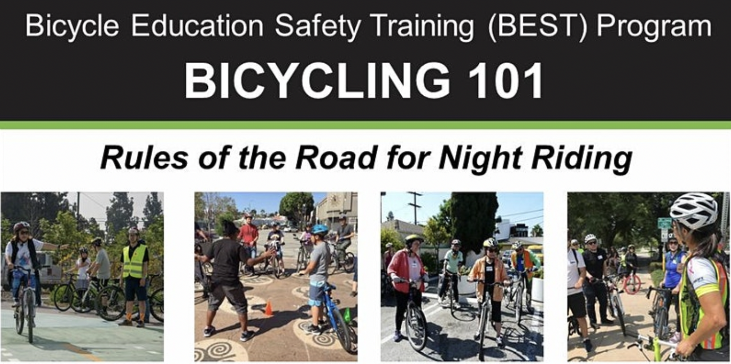 Bicycling 101: Rules Of The Road For Night Riding