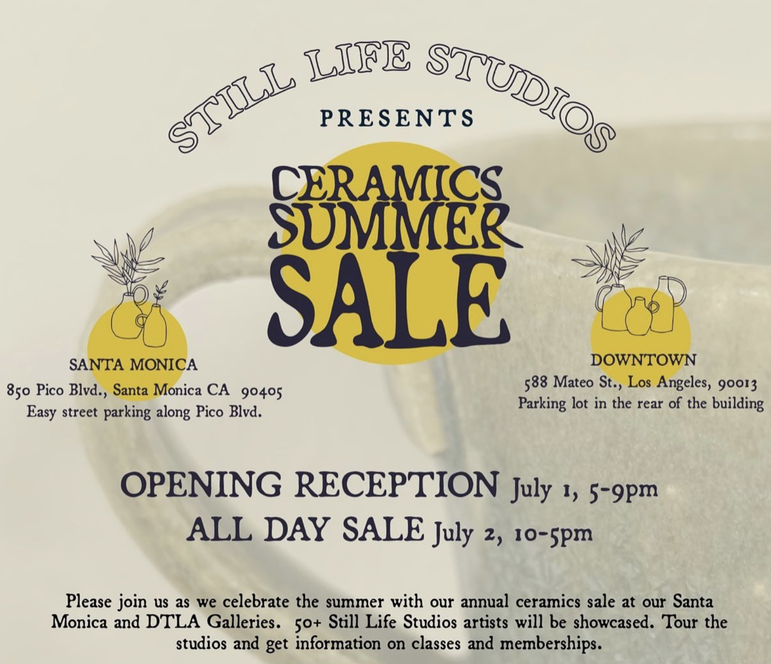 Ceramic Summer Sale