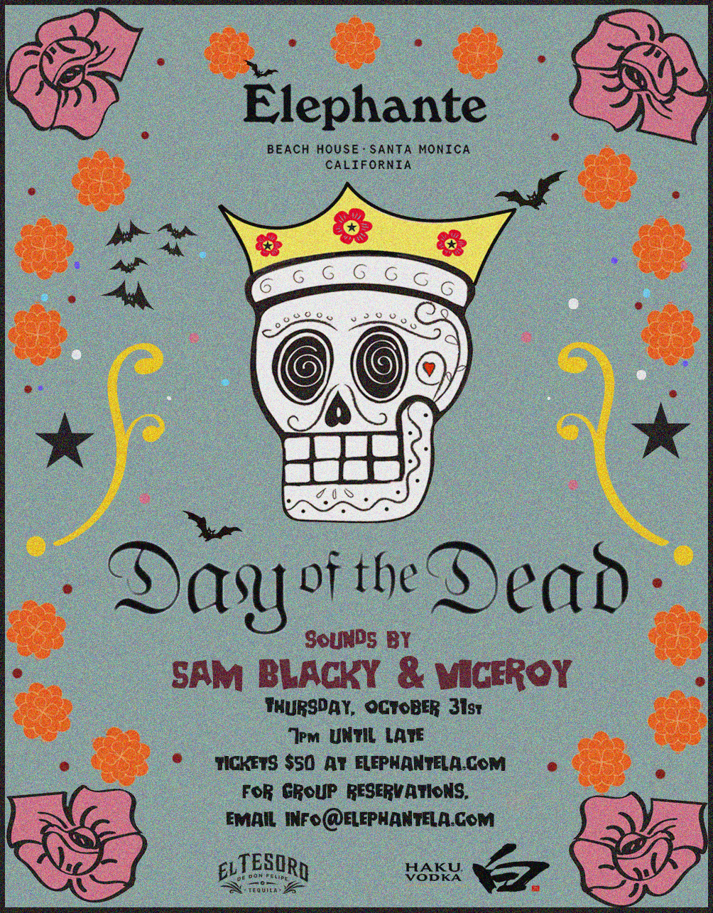 Élephante Beach House presents: Day of the Dead