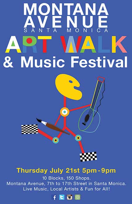 Montana Avenue Artwalk & Music Festival