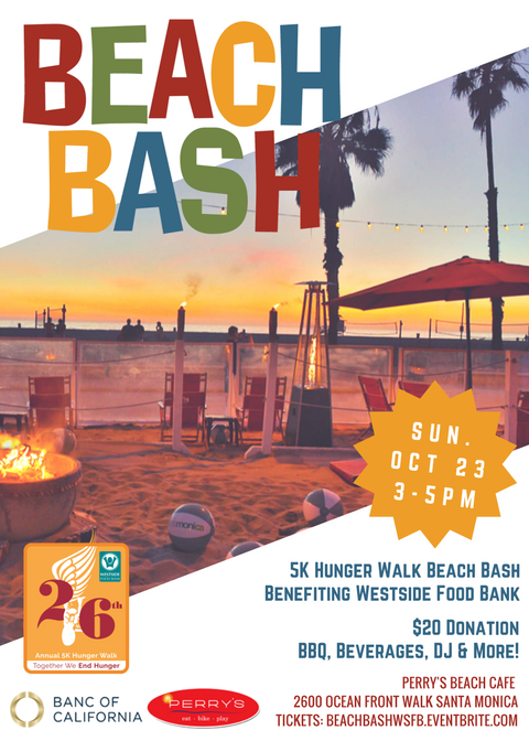 Westside Food Bank's Hunger Walk + Beach Bash