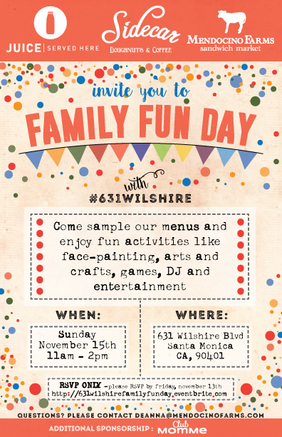 Family Fun Day with #631 Wilshire