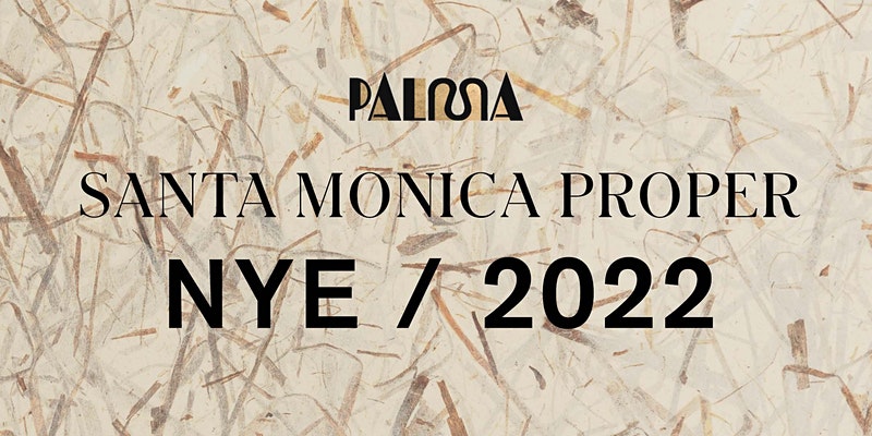 Ring it in at Palma - New Year's Eve Party