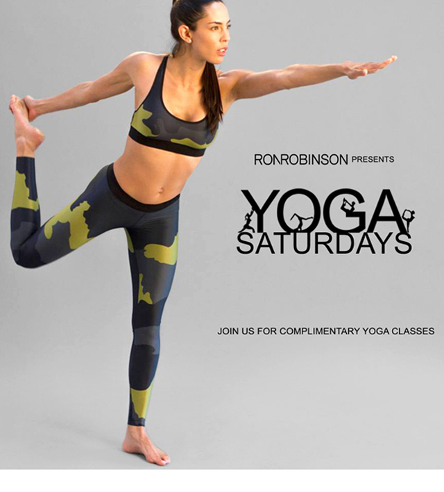 YOGA Saturdays at Ron Robinson