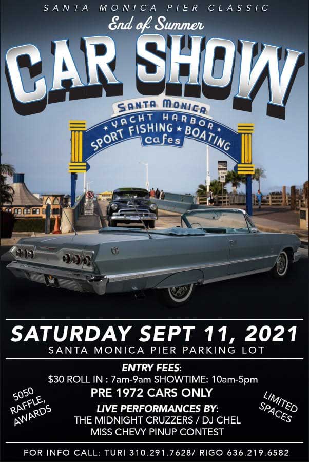 Santa Monica Pier Classic Car Show