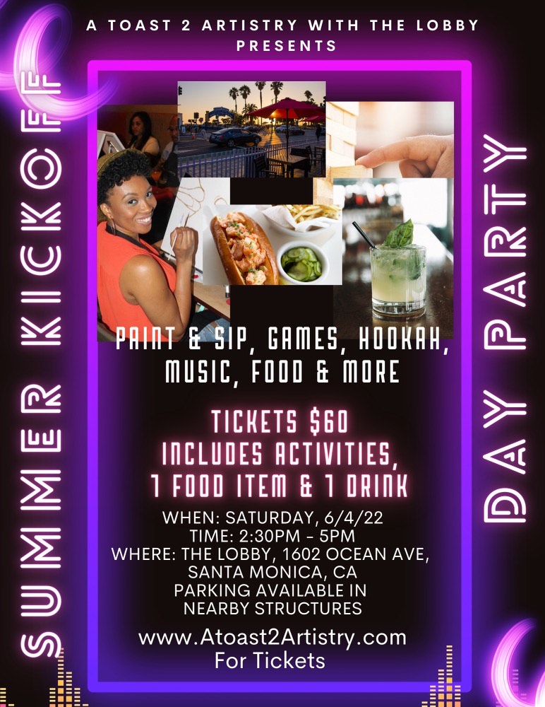 A Toast 2 Artistry Day Party