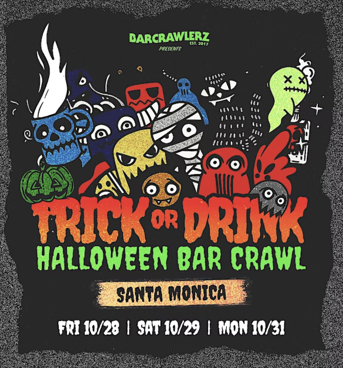 Trick or Drink: Halloween Bar Crawl