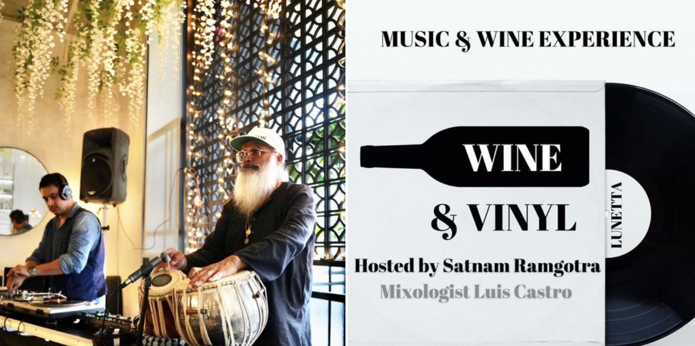 Wine & Vinyl at Lunetta