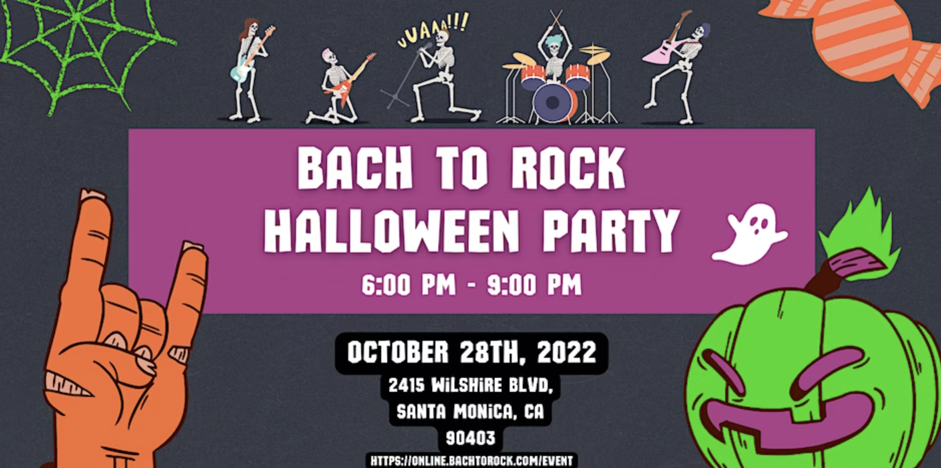 Bach to Rock Halloween Party