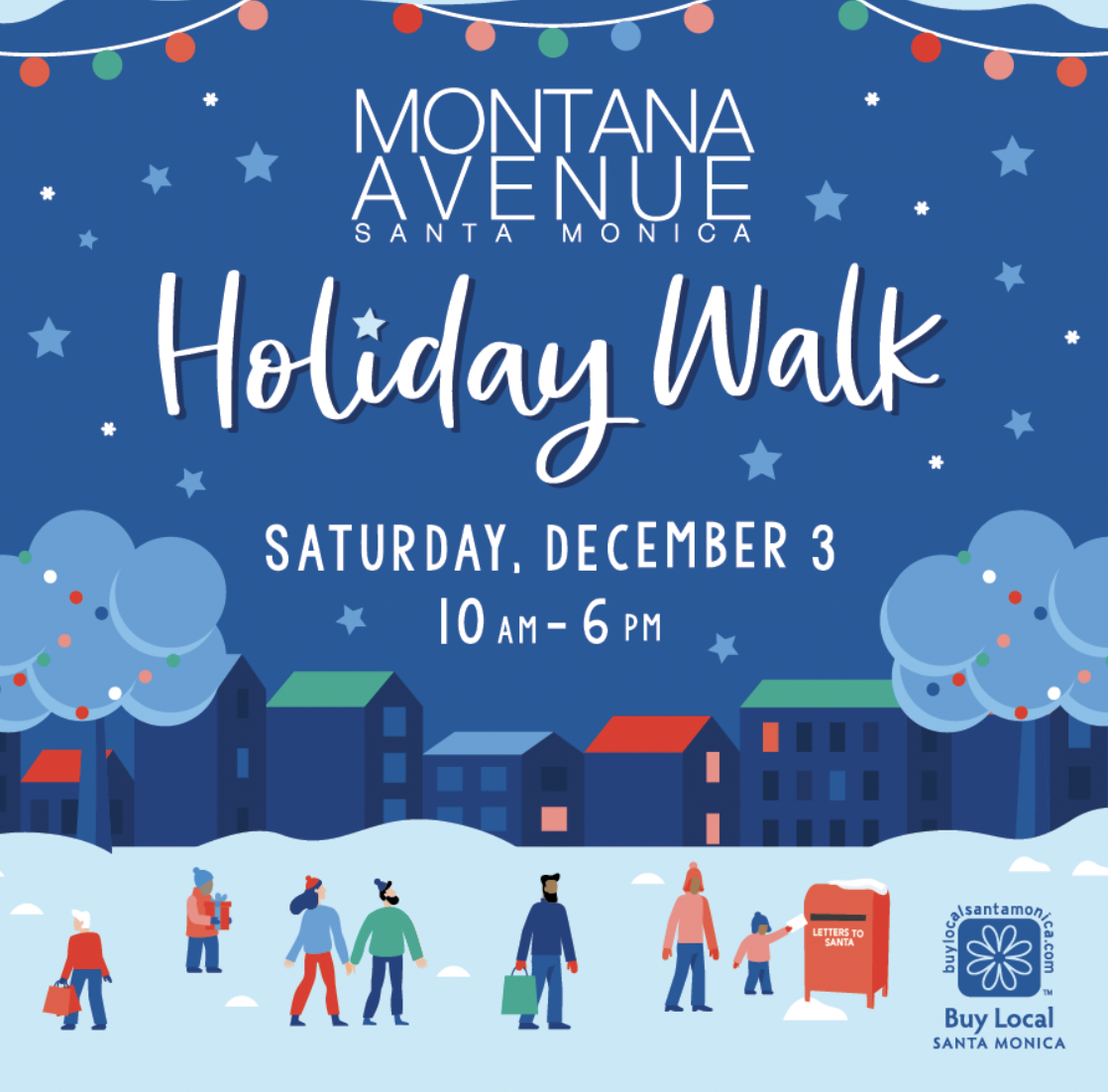 Holiday Walk on Montana Avenue