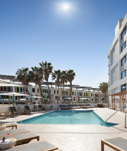Hilton Hotel and Suites.