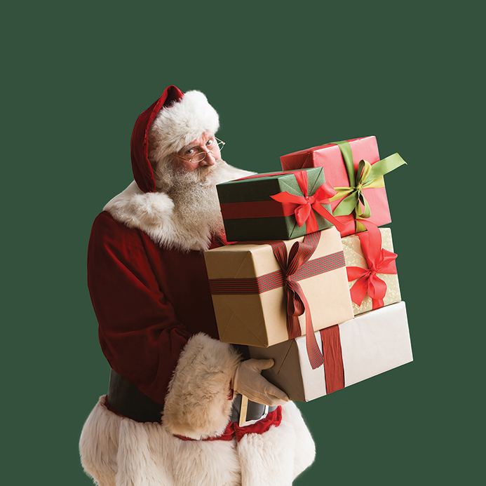 Photos with Santa at Santa Monica Place