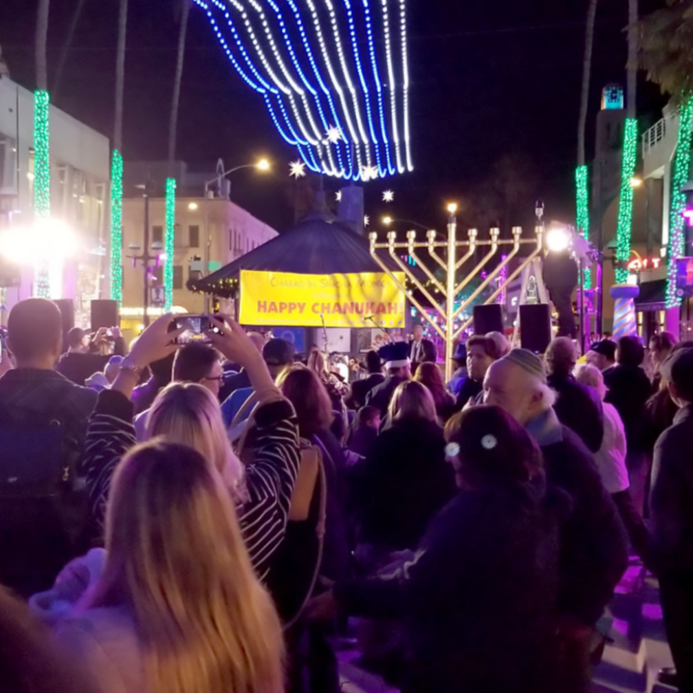 Hanukkah Menorah Lightings at Third Street Promenade