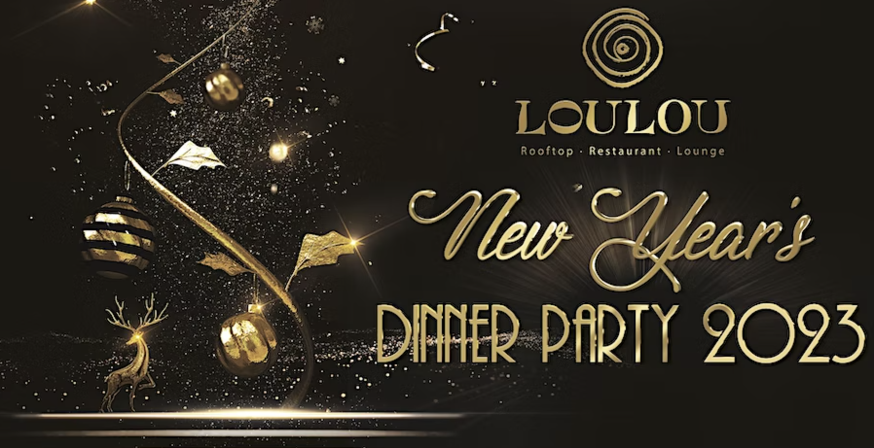New Year's Eve Dinner Party at LouLou