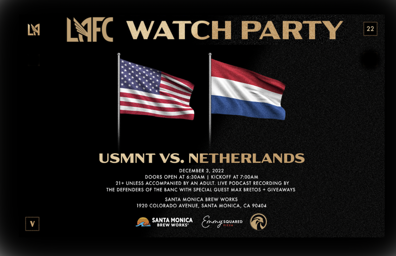 LAFC Watch Party at Santa Monica Brew Works