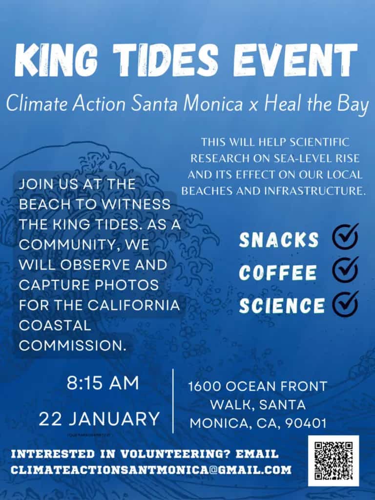 King Tides Science and Celebration Visit Santa Monica