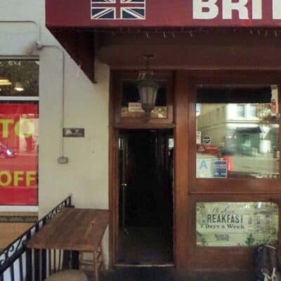 happy hour at britannia pub