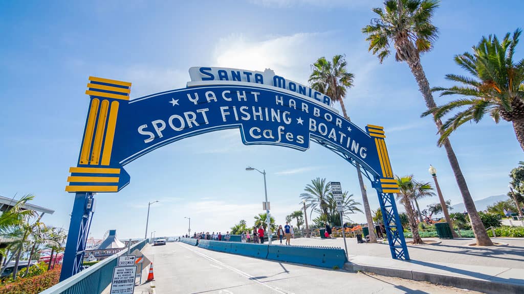 iconic santa monica