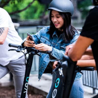 Santa Monica Travel & Tourism Partners with VEO on Helmet Distribution and Donations