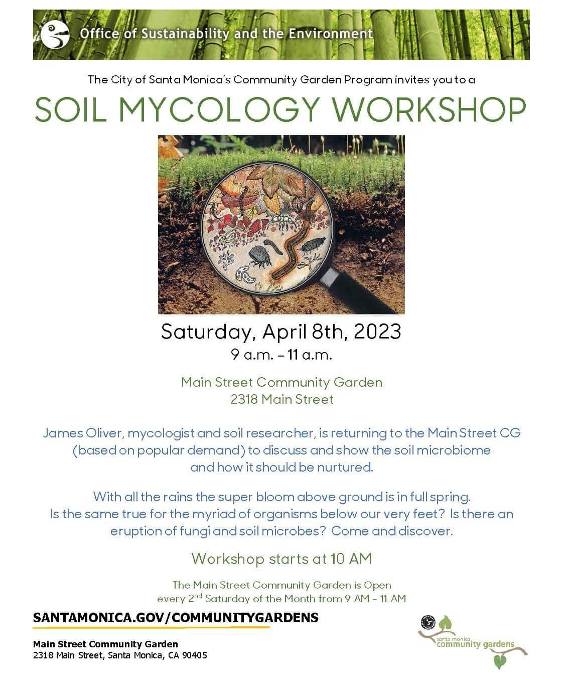 Soil Mycology Workshop