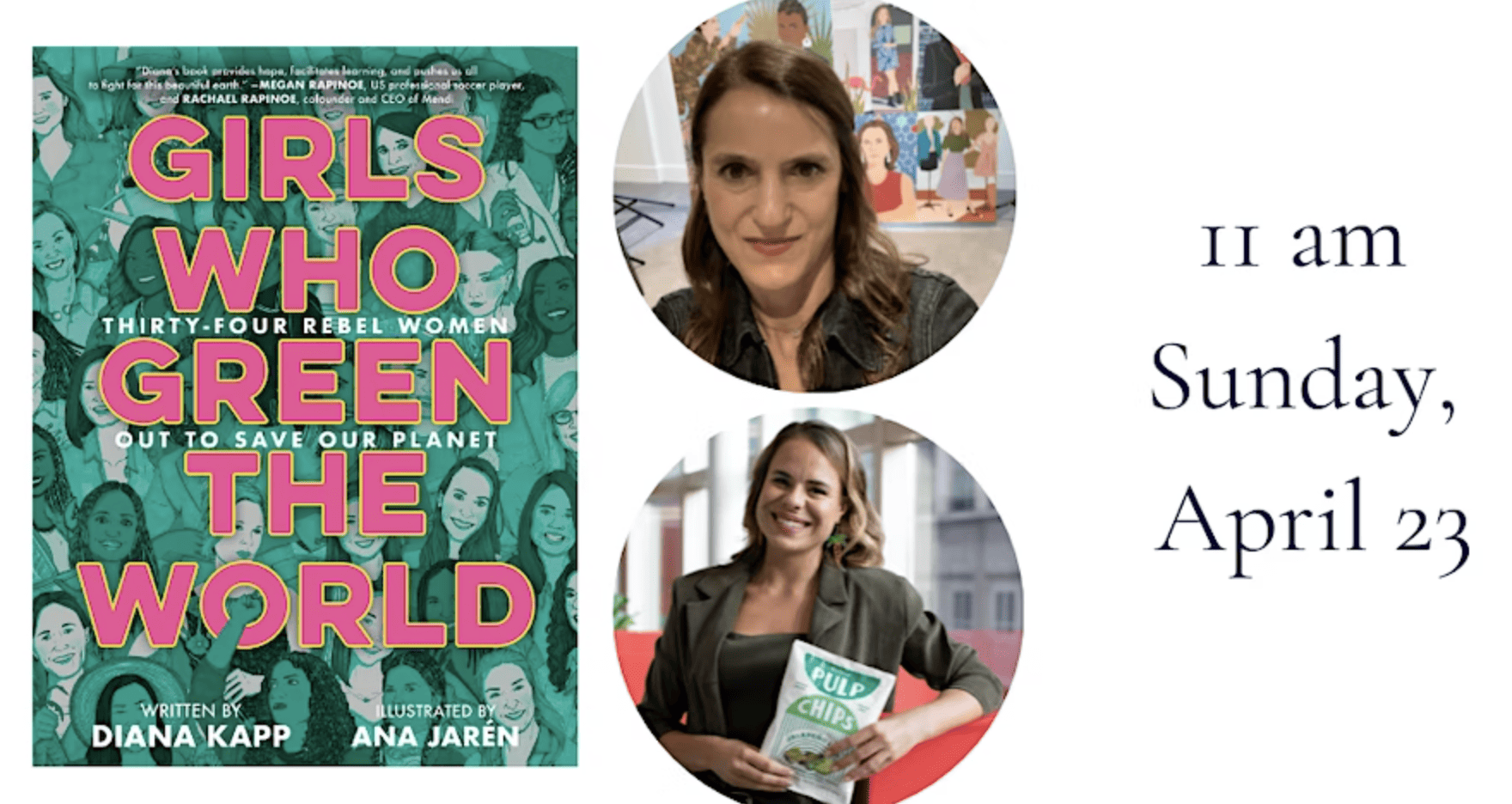 Earth Day Panel: Diana Kapp with Kaitlin Mogentale