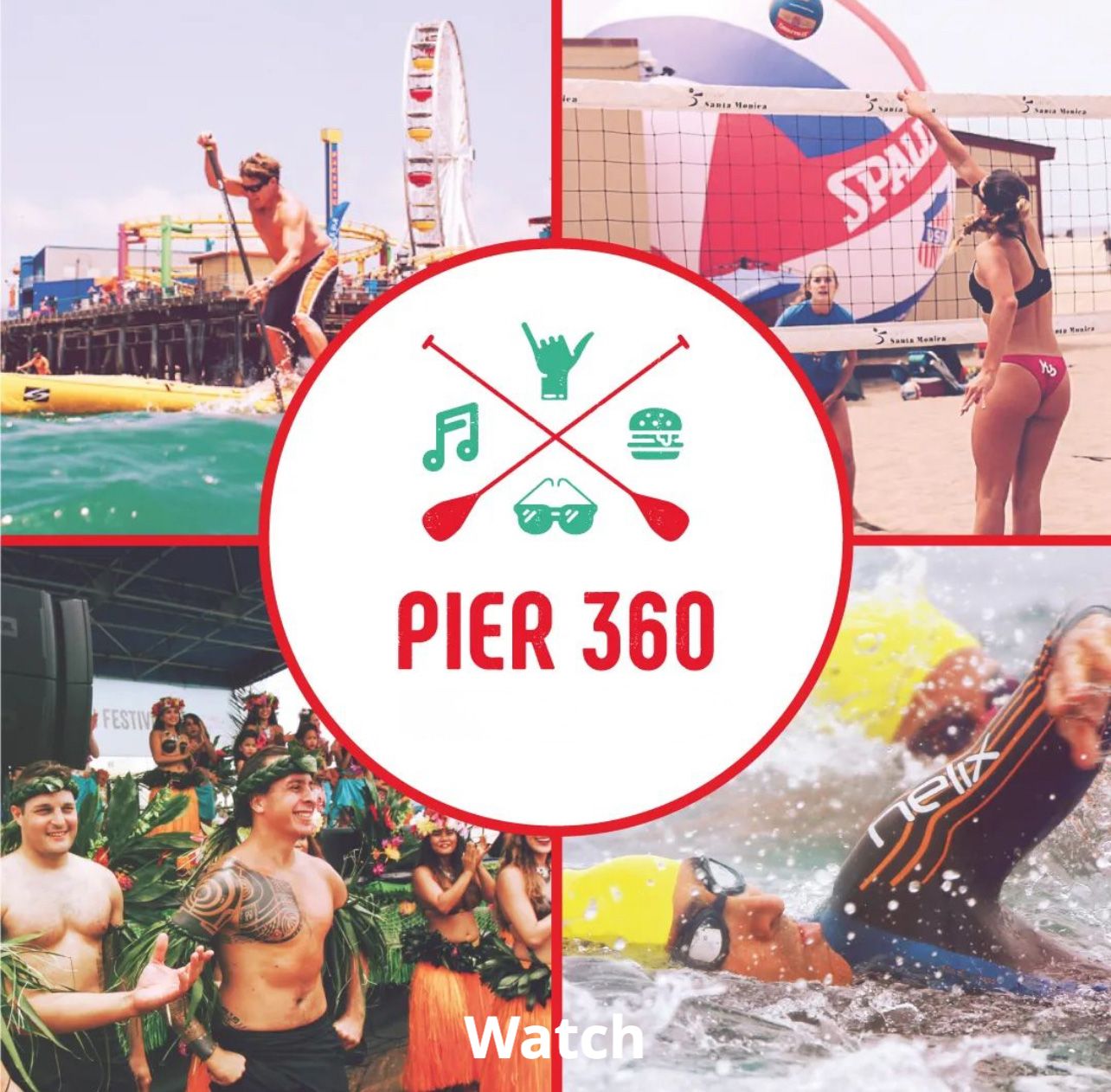 Santa Monica Pier 360 Beach Festival