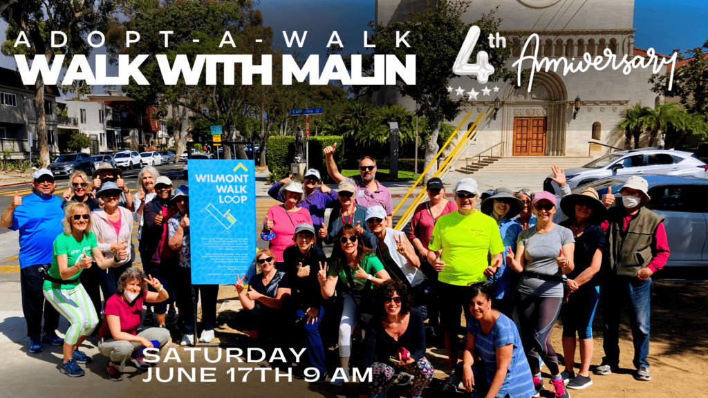 Adopt-A-Walk 4th Anniversary in Santa Monica with Malin Svensson