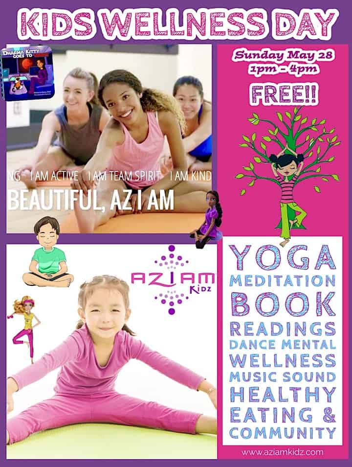 Kids Wellness Day at AZ I AM (Free Classes, Wellness, Sound Bath & More)
