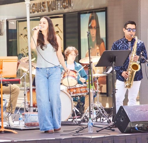 Live Music in Center Plaza