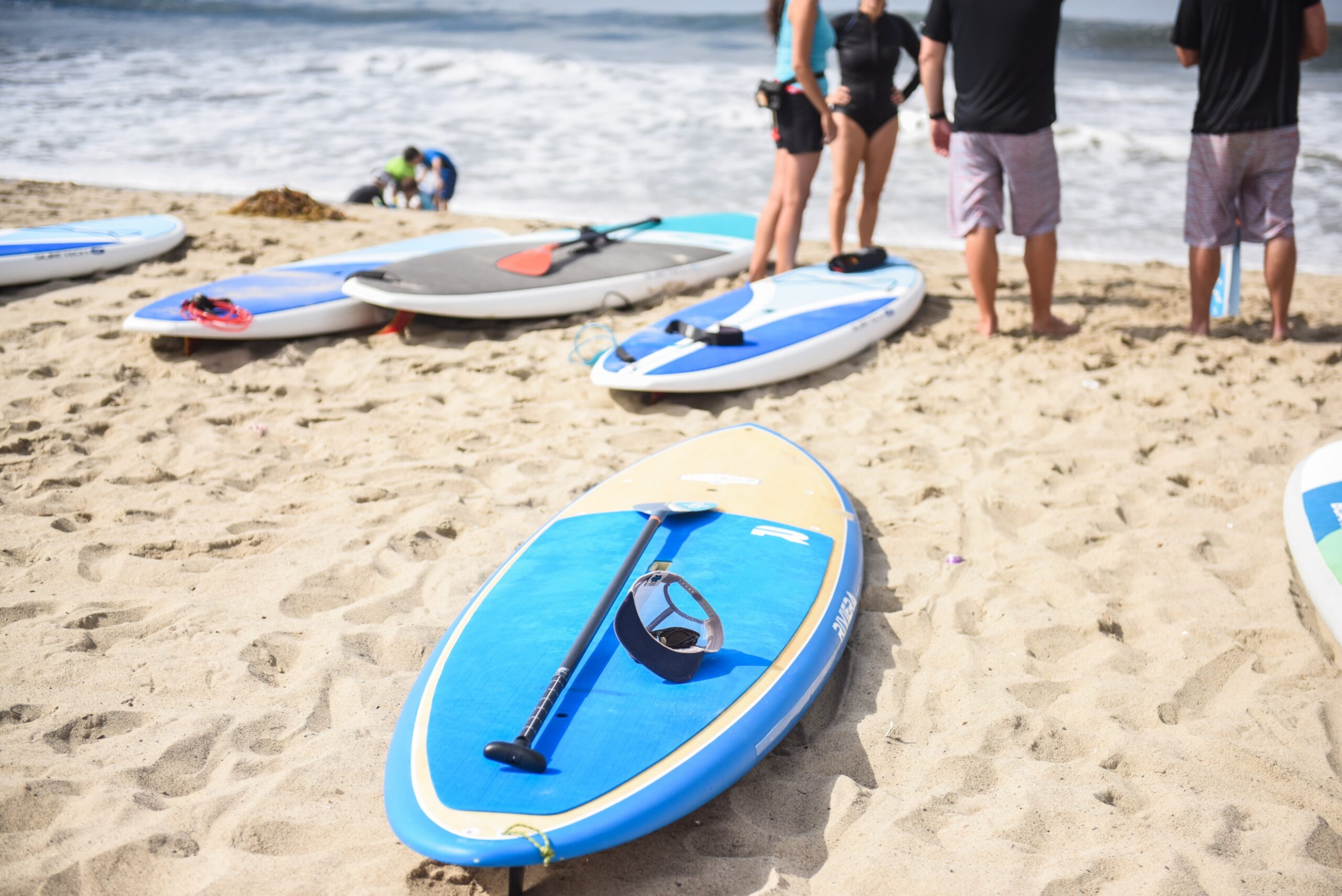 Stand-Up Paddleboard Class at the Annenberg Community Beach House