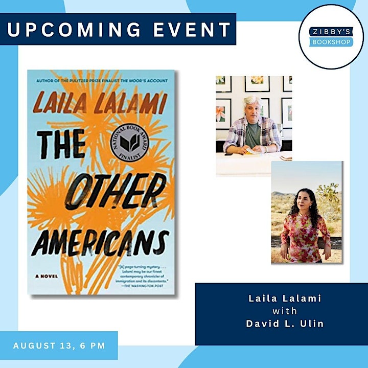 Author event! Laila Lalami with David L. Ulin