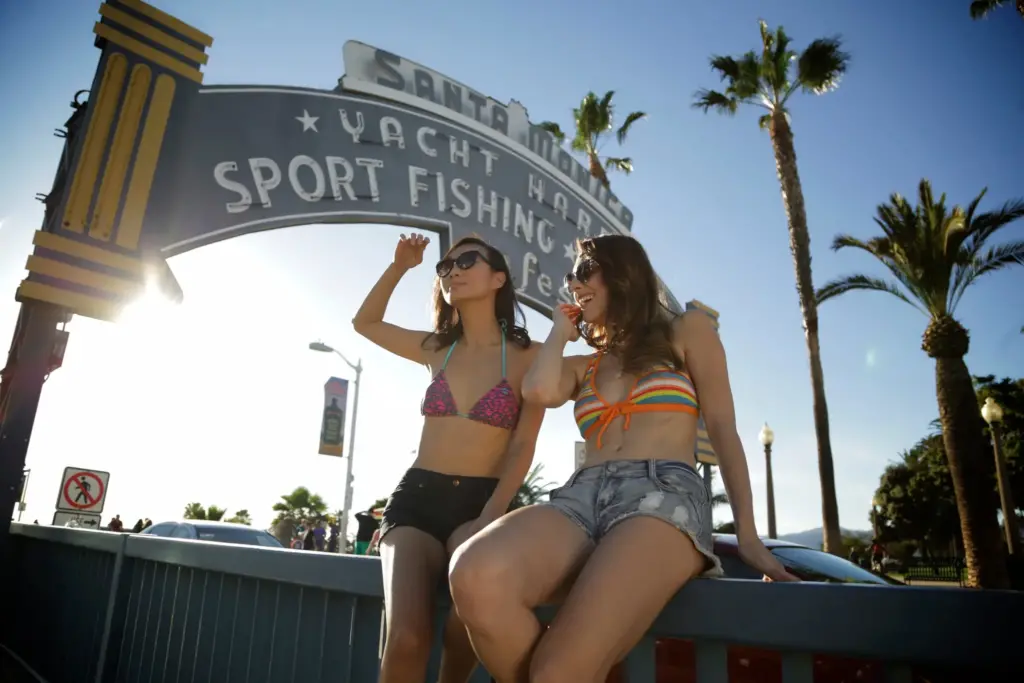 圣莫尼卡阳光浴