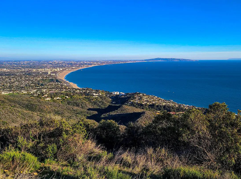 views of santa monica hikes