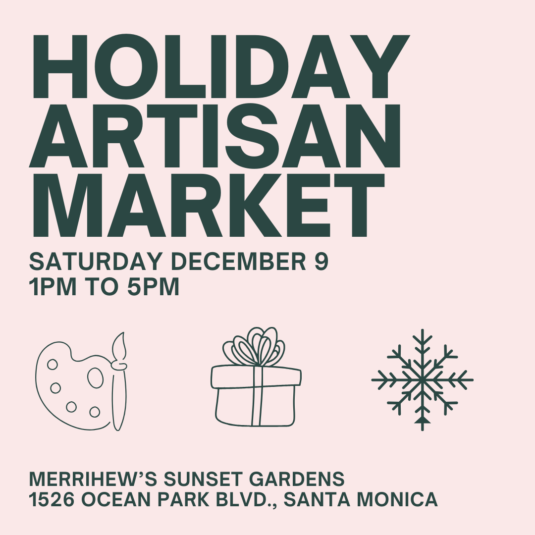 Holiday Artisan Market Visit Santa Monica