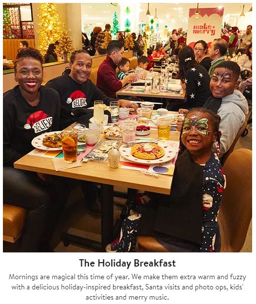 Holiday Santa Breakfast Visit Santa Monica