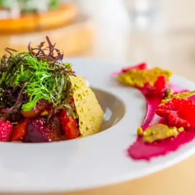 dish at top restaurant in santa monica