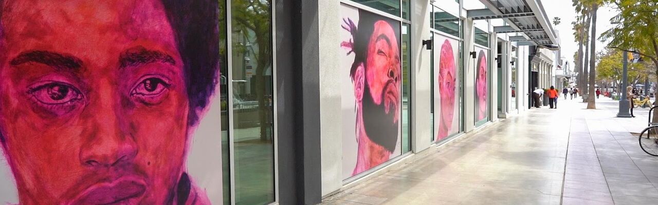 Arte colaborativa em comemoração ao Mês da História Negra