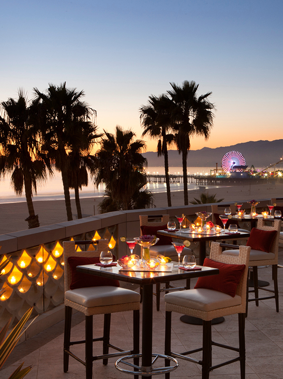 beach front hotel in santa monica