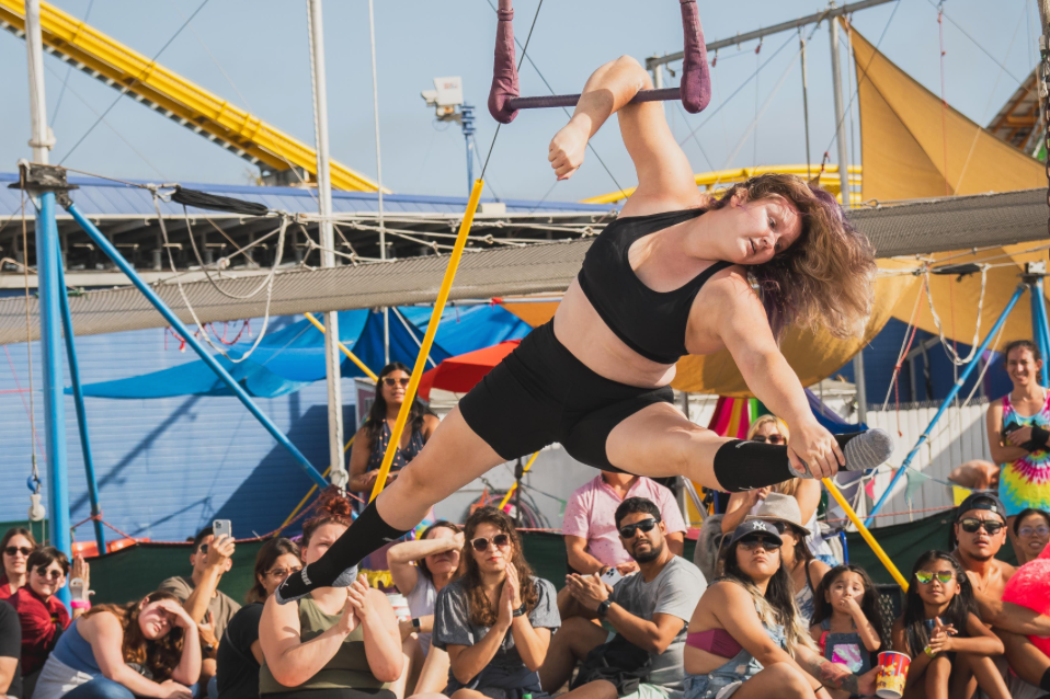 AAPI Heritage show at Santa Monica Trapeze School