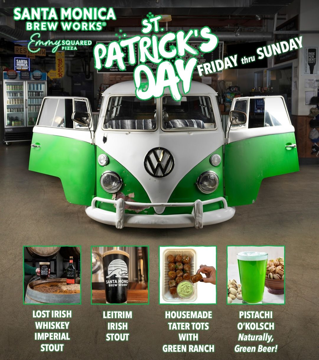 St. Patrick's Day Celebrations at Santa Monica Brew Works