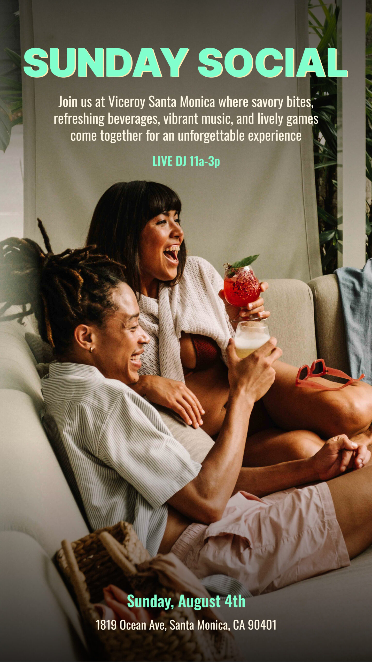 Sunday Social at Viceroy Santa Monica