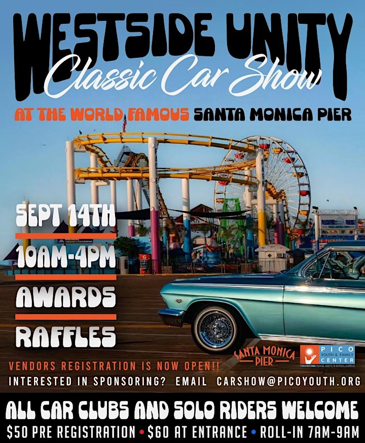 4th Annual Westside Unity Classic Car Show On The Pier