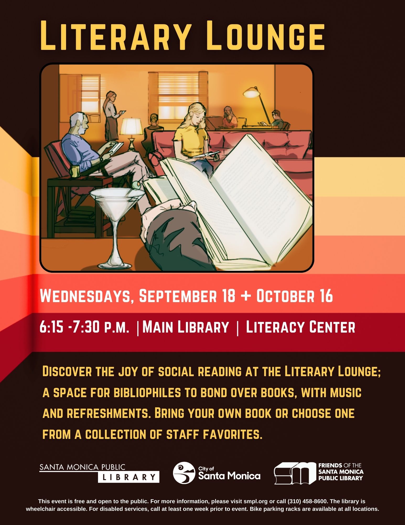 Literary Lounge | Visit Santa Monica
