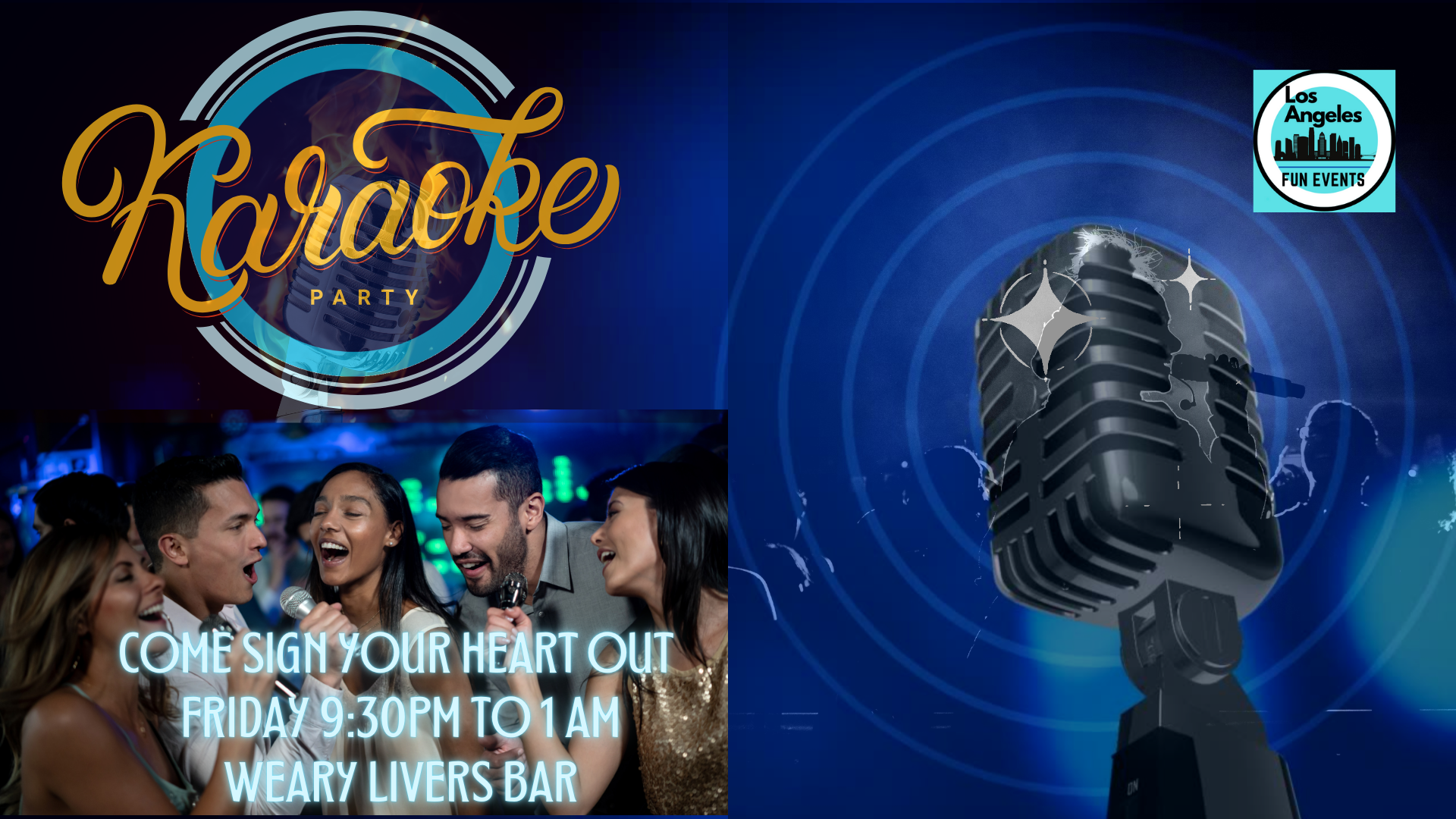 Karaoke Night at Weary Livers