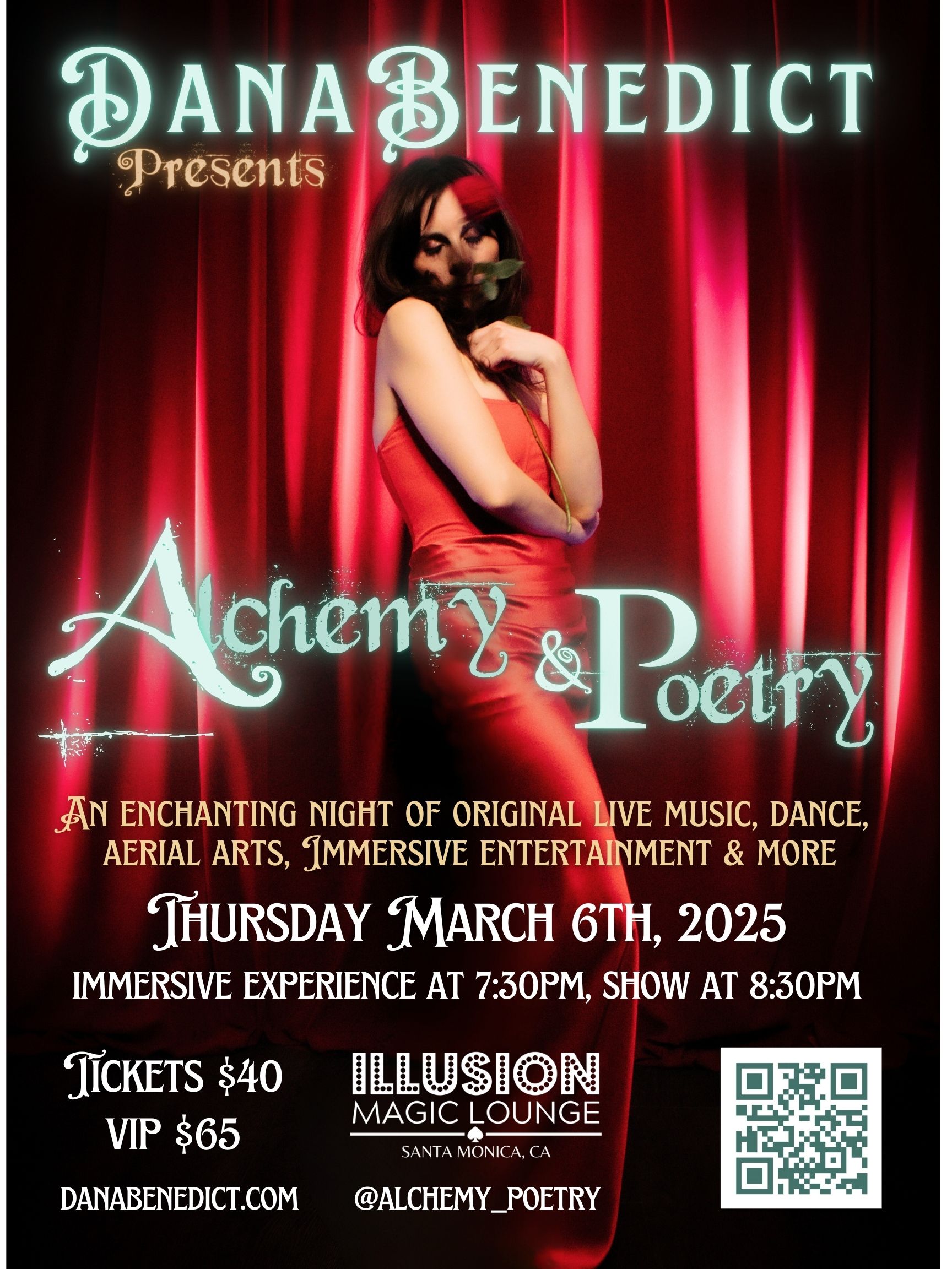 Dana Benedict Presents Alchemy & Poetry