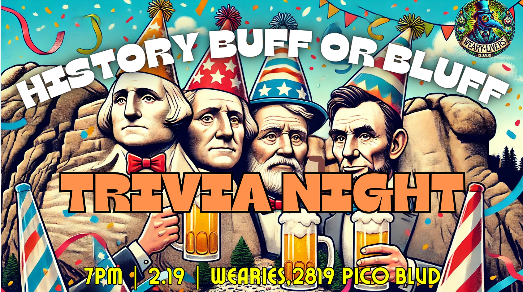 History Buff or Bluff Trivia Night