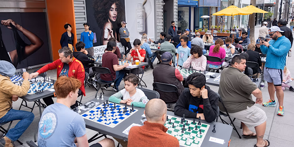 2025 Chess Tournament on Third Street Promenade