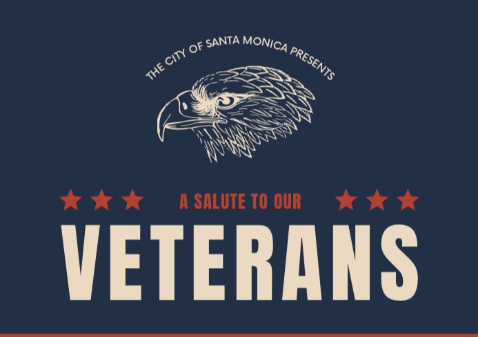 码头上的退伍军人节仪式