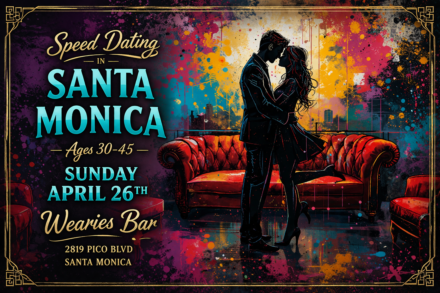 Speed Dating Santa Monica | Ages 30-45 @ Wearies Bar